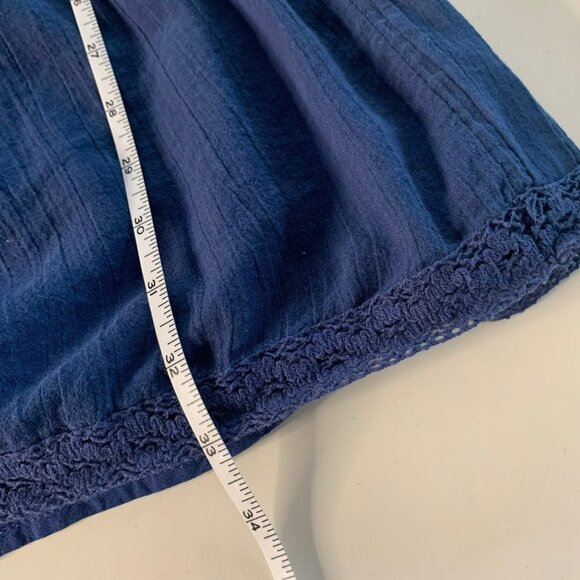 Abercrombie & Fitch Blue Long Sleeve Dress - Picture 7 of 11